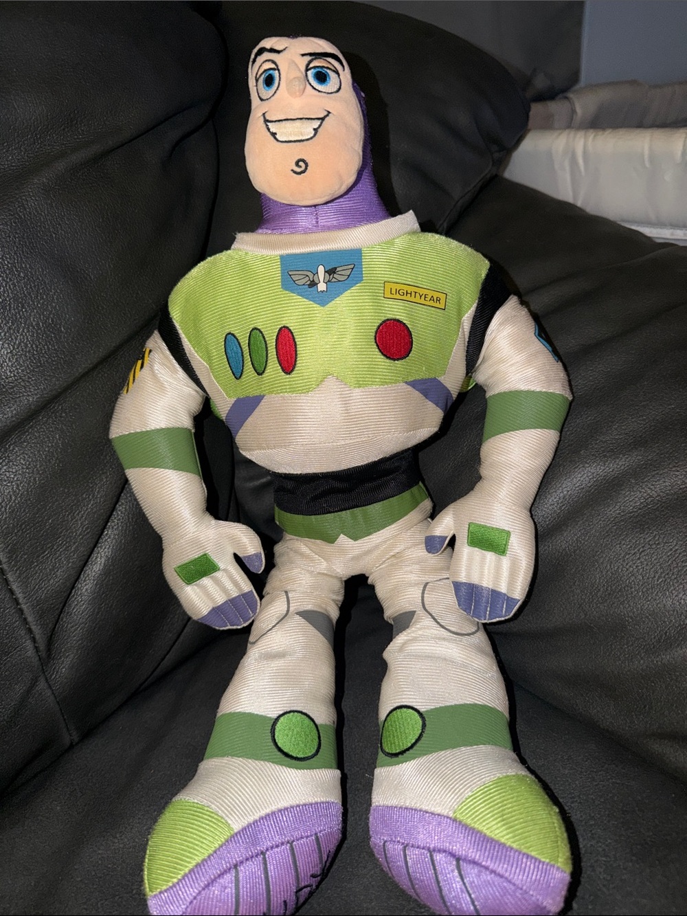 Buzz Lightyear Toy Story Disney vintage Plush Toy - Green & Purple -